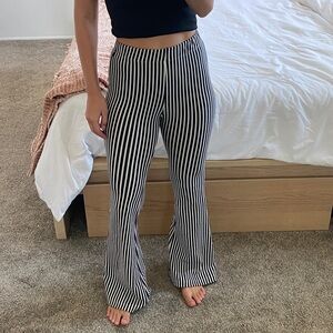Striped Flare Pants